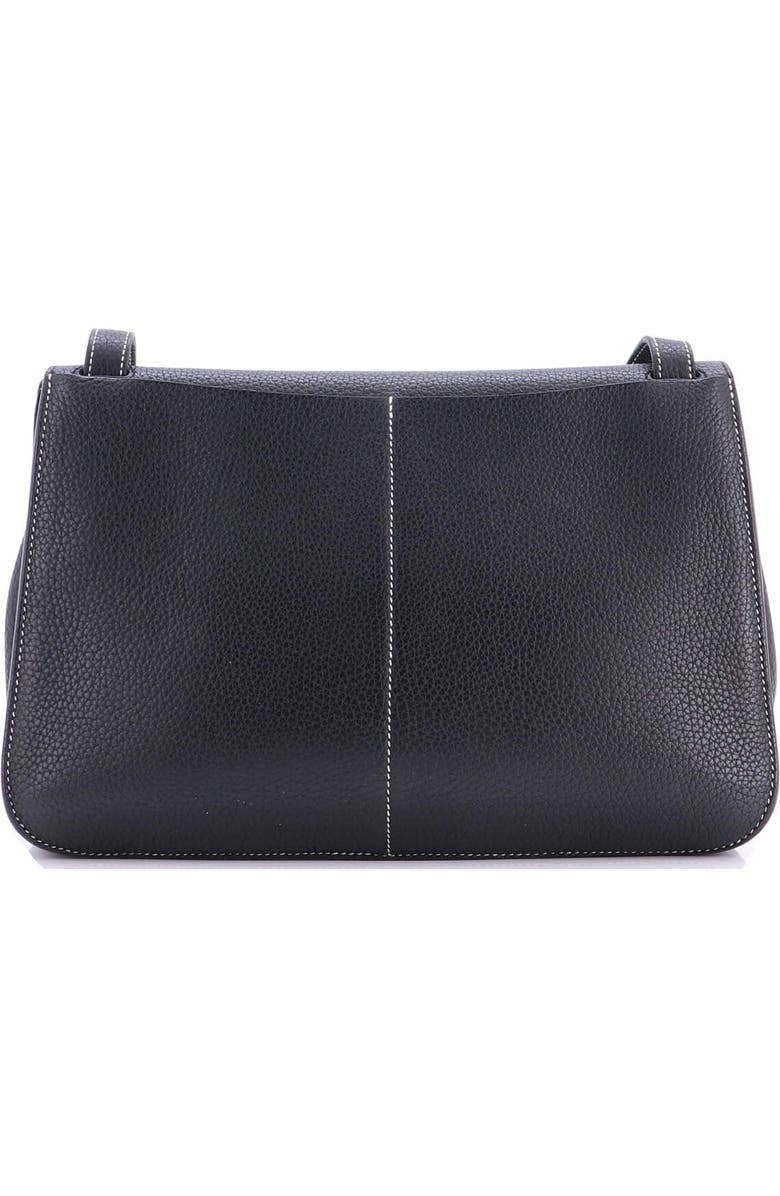 Pre-Owned Hermes Halzan Bag Clemence 31, Alternate, color, Bleu Indigo