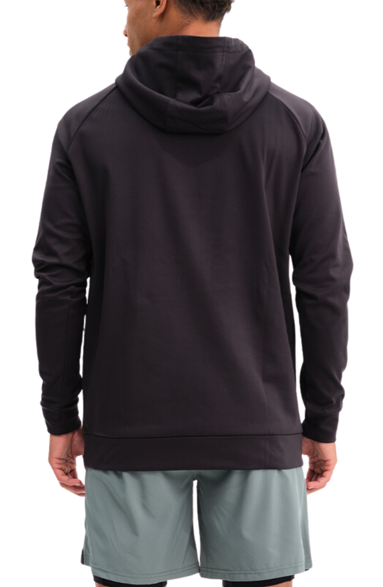 Reflo Lapter Performance Hoodie, Alternate, color, Caviar