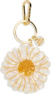 Solar Eclipse Hand Painted Daisy Key Chain Bag Charm