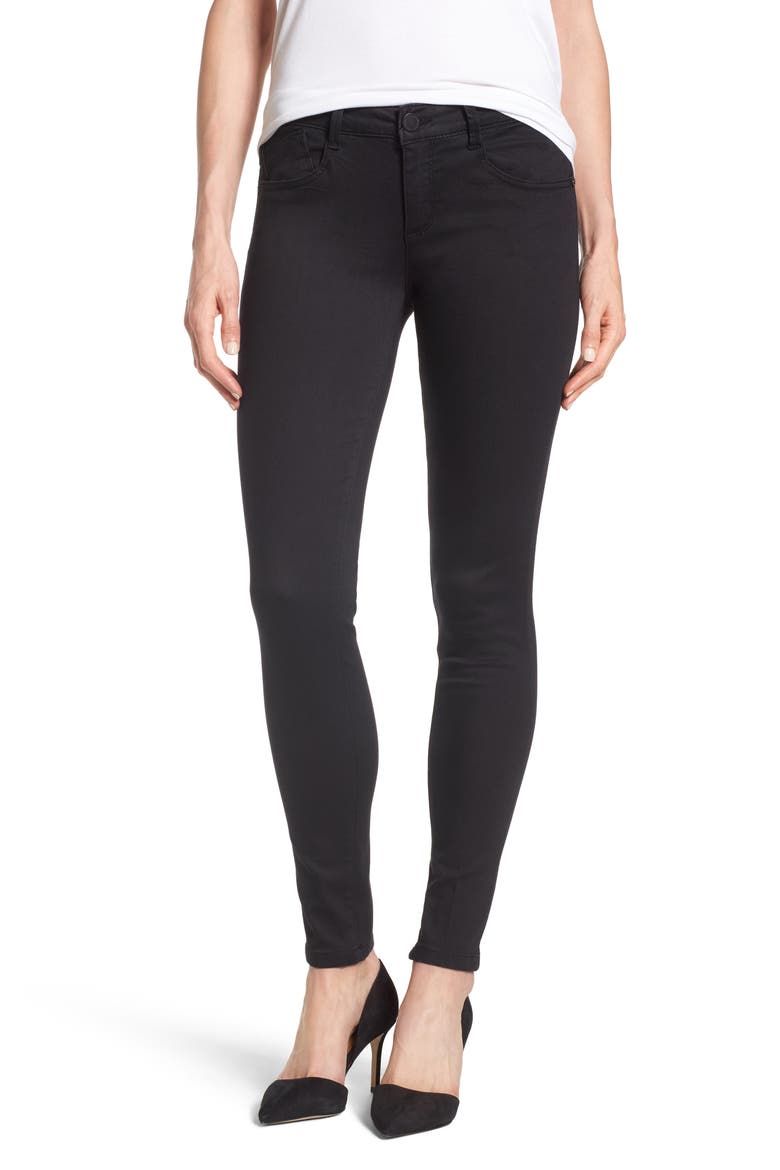 Skinny Jeans (Nordstrom Exclusive), Main, color, BLACK