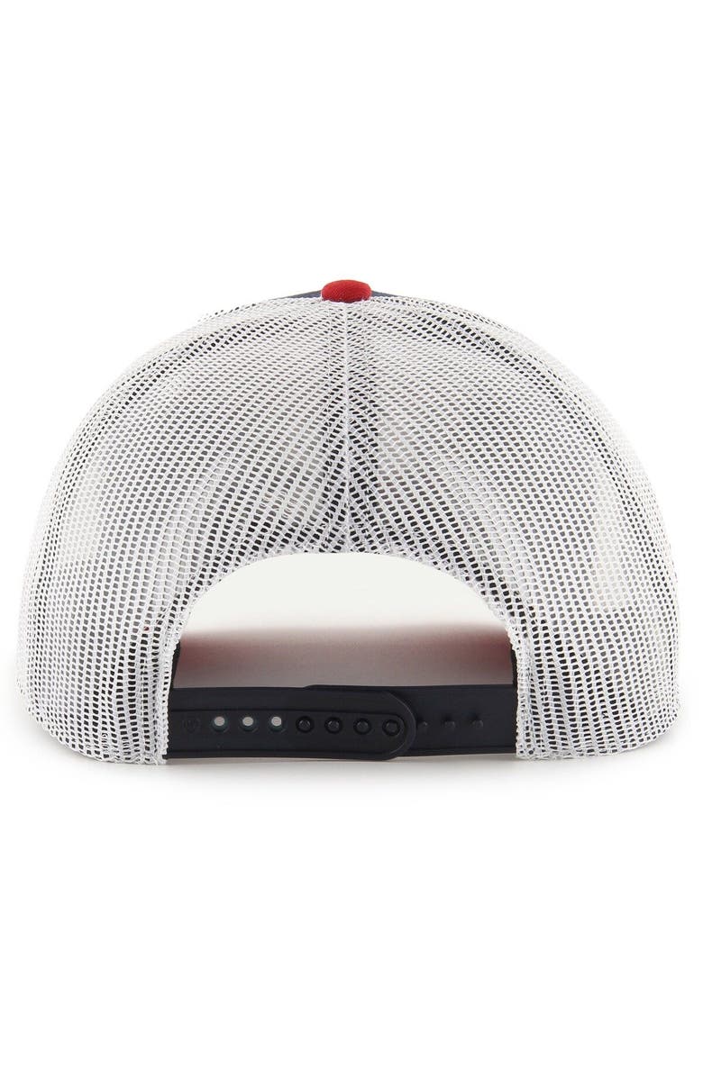 '47 Men's '47 Navy Auburn Tigers Side Note Trucker Adjustable Hat, Alternate, color, Navy