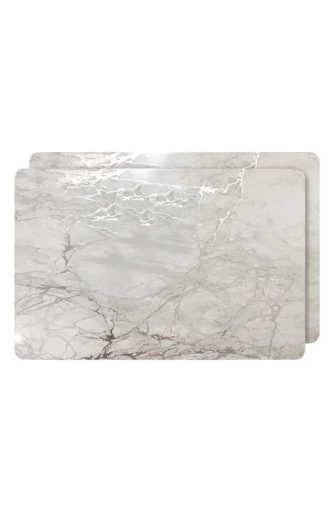 Set of 2 Cork Vinyl Placemats