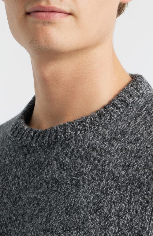 James Campbell Girvan Merino Wool Sweater In Gray