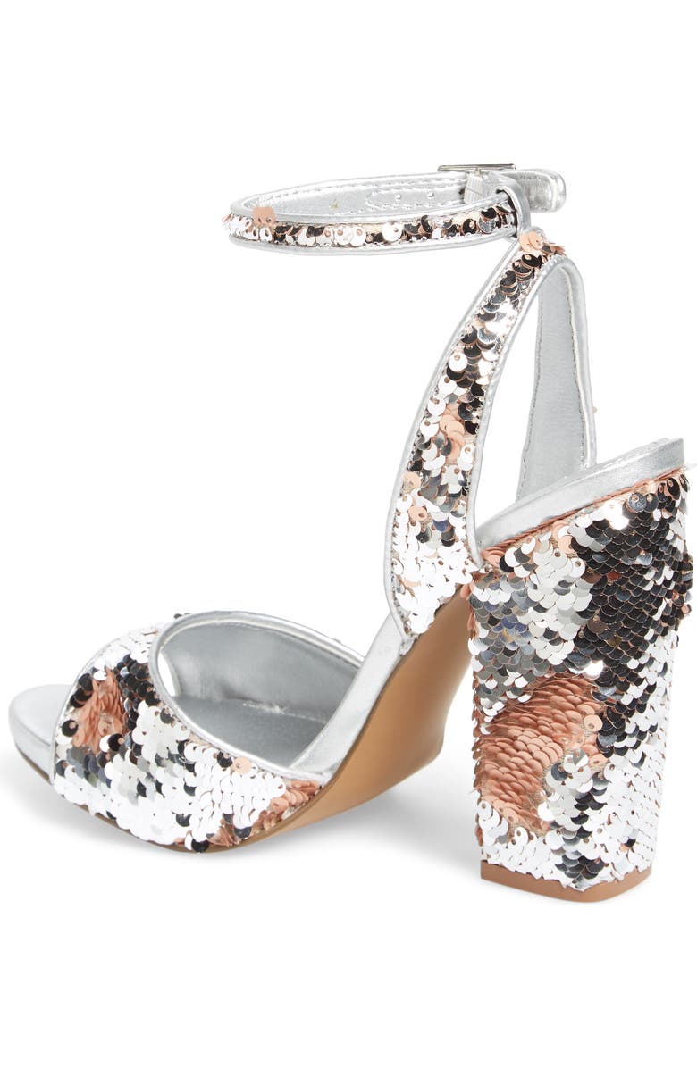 Steve Madden Ritzy Flip Sequin Sandal, Alternate, color,
