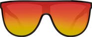 Kurt Geiger London Regent 99mm Oversize Shield Sunglasses