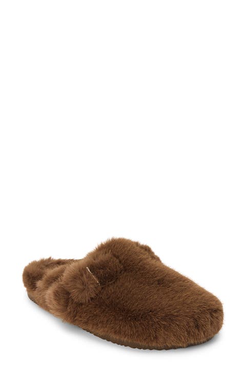 Portland Faux Fur Clog (Women)