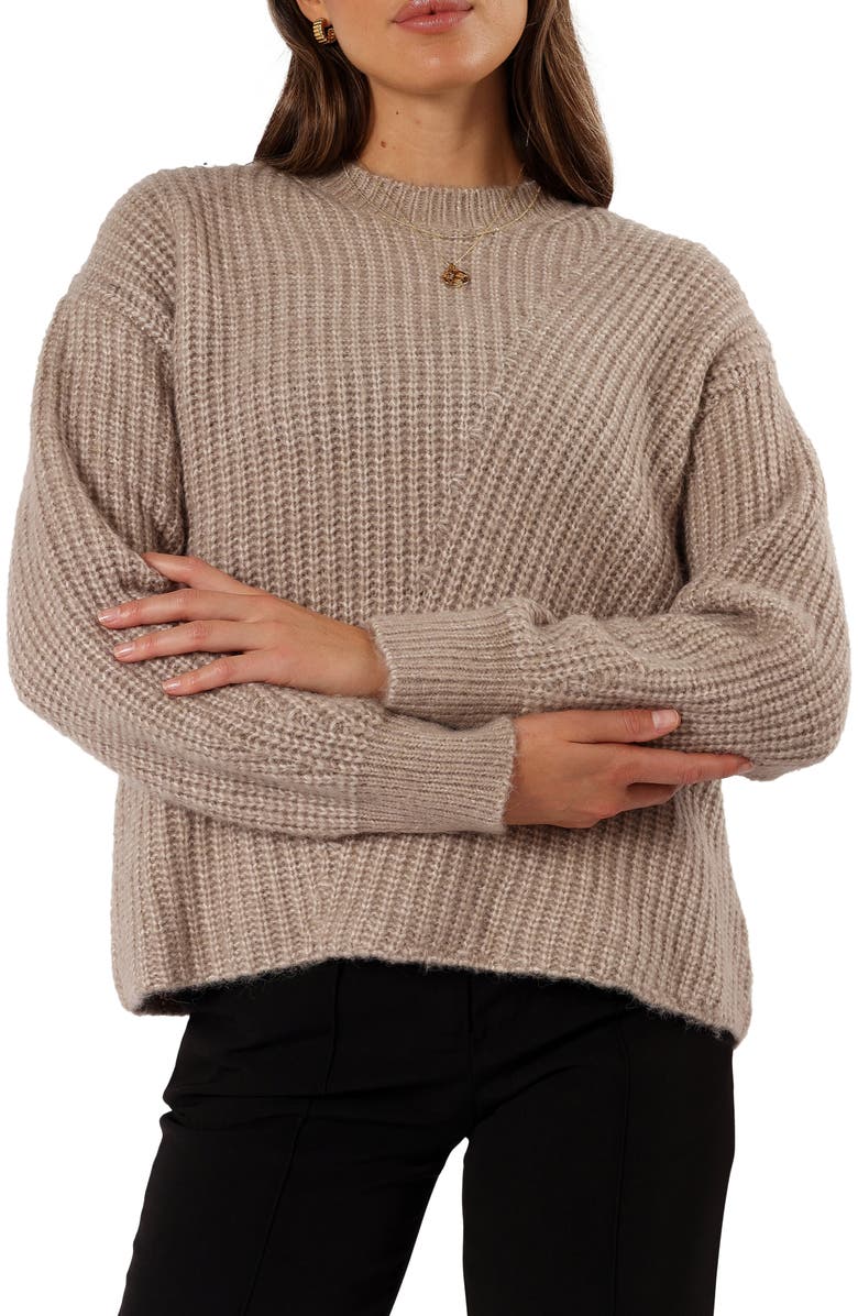 Petal & Pup Villa Sweater, Alternate, color, Taupe