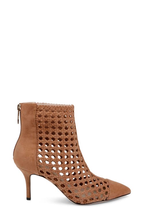 L Agence L'agence Josefine Open Weave Bootie In Sand