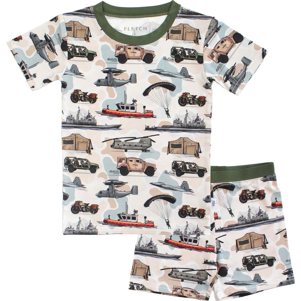 Fletch The Brave 2.0 2 Piece Shorts Set In Multi