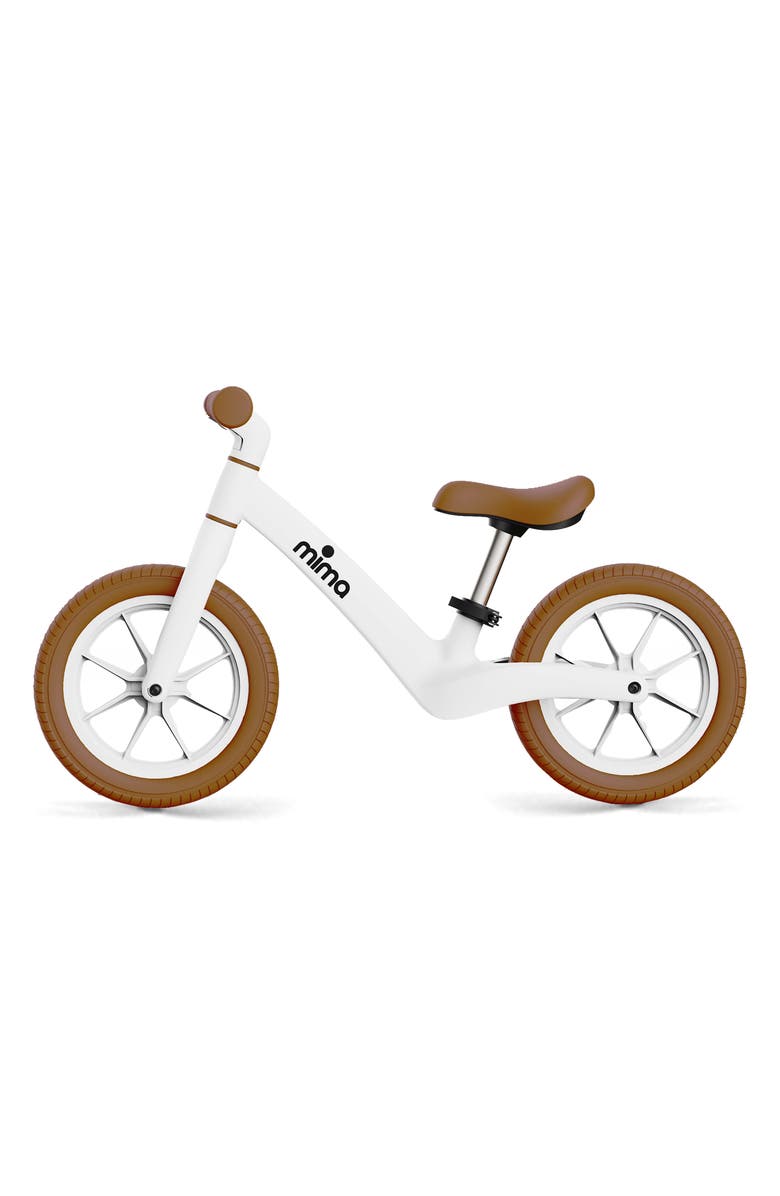 mima Zoom Lite Balance Bike, Alternate, color, White