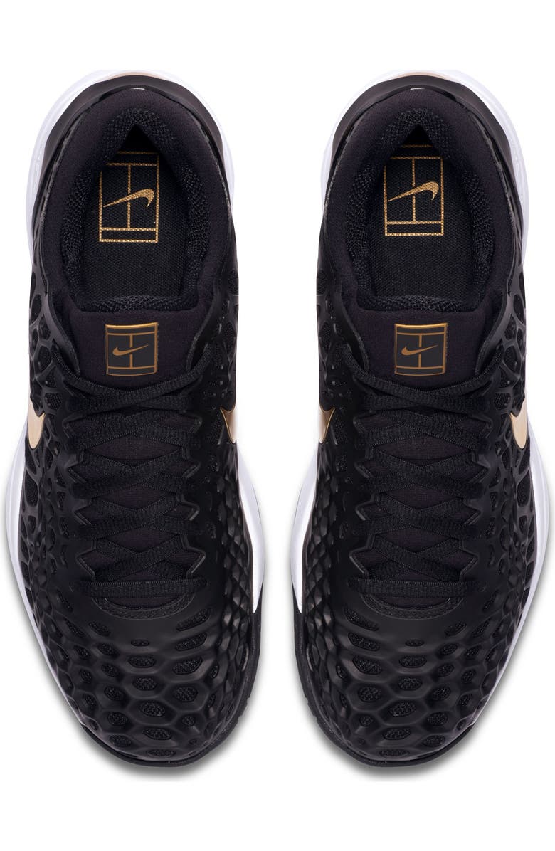 Nike Air Zoom Cage 3 HC Tennis Shoe, Alternate, color,