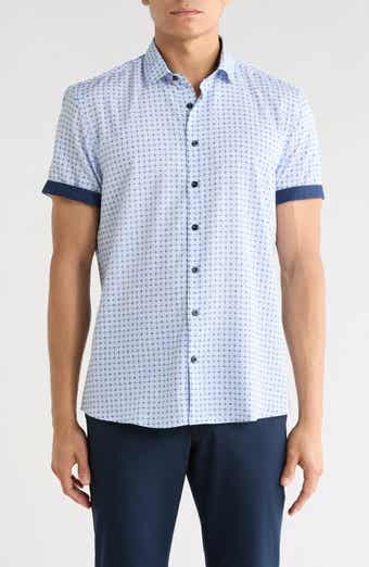 SOUL OF LONDON Short Sleeve Sport Shirt