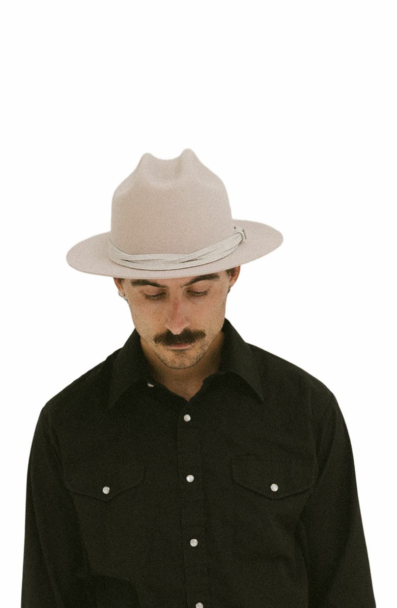 Two Roads Hat Co. Elliston Rancher Hat, Alternate, color, Ivory