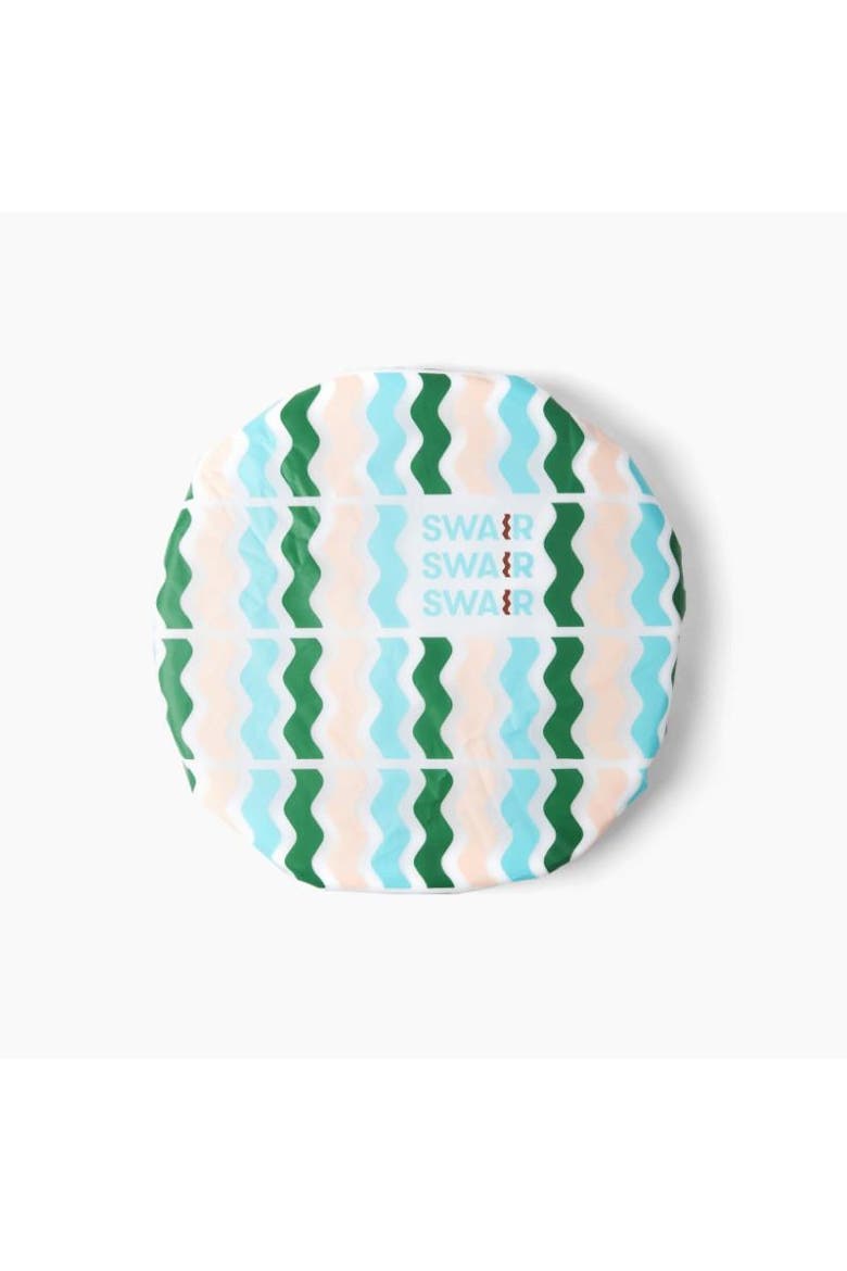 Shower Cap, Main, color, White Multi
