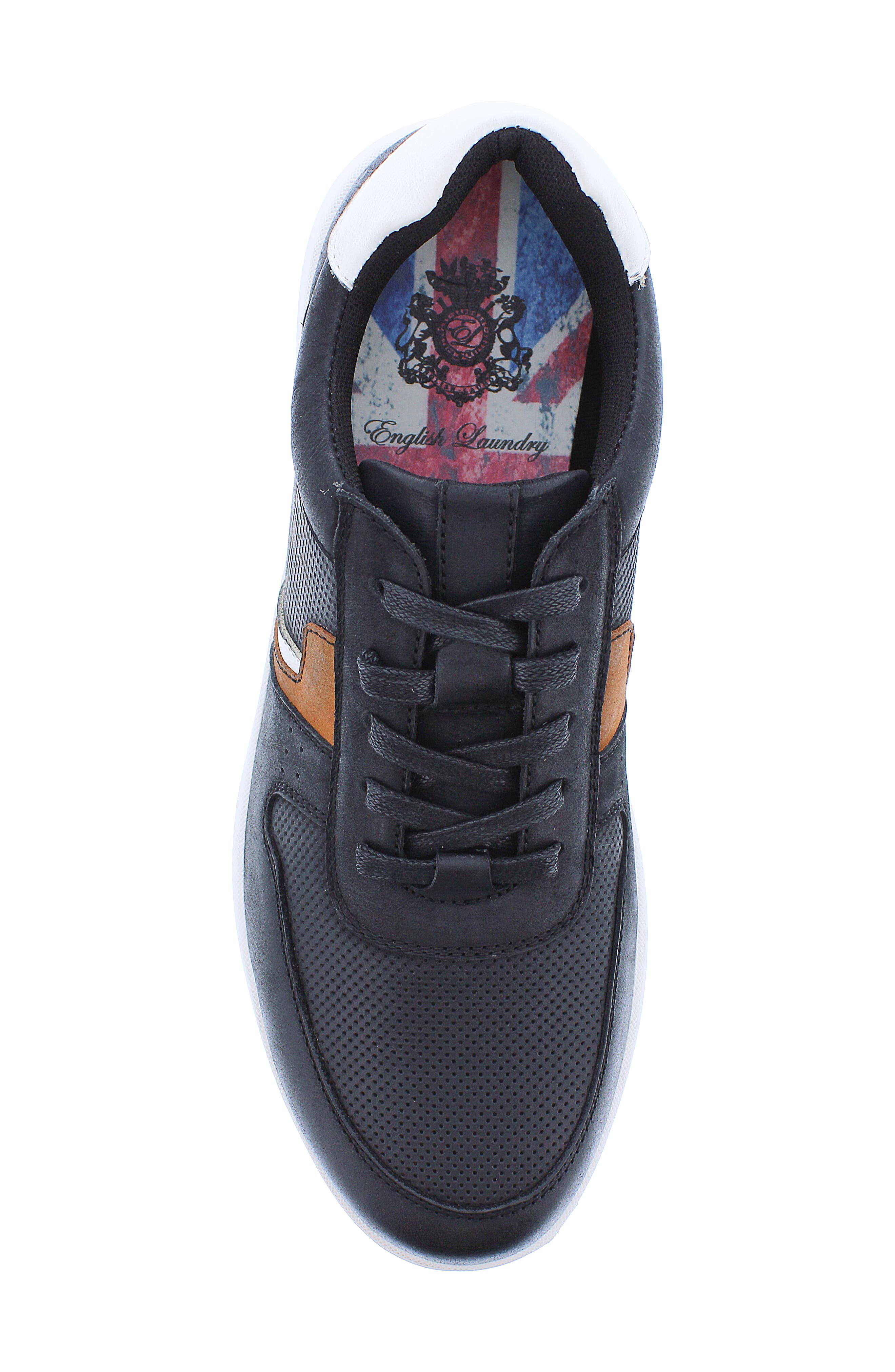English Laundry Brady Perforated Sneaker, Alternate, color, 