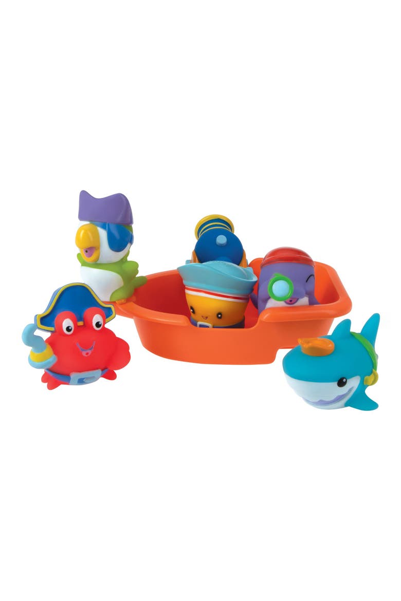 Pirate Pal Bath Toys, Alternate, color, MULTI