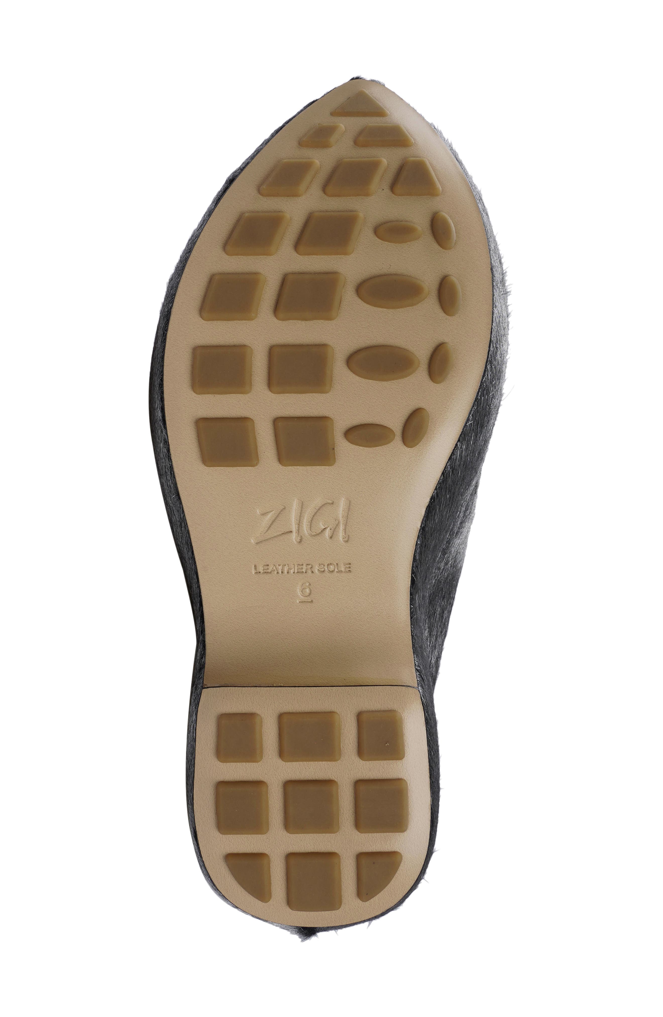 Osmary Genuine Calf Hair Clog, Alternate, color, GRYLT