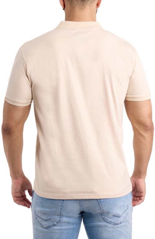 X-ray Xray Stretch Cotton Rib Polo In Multi