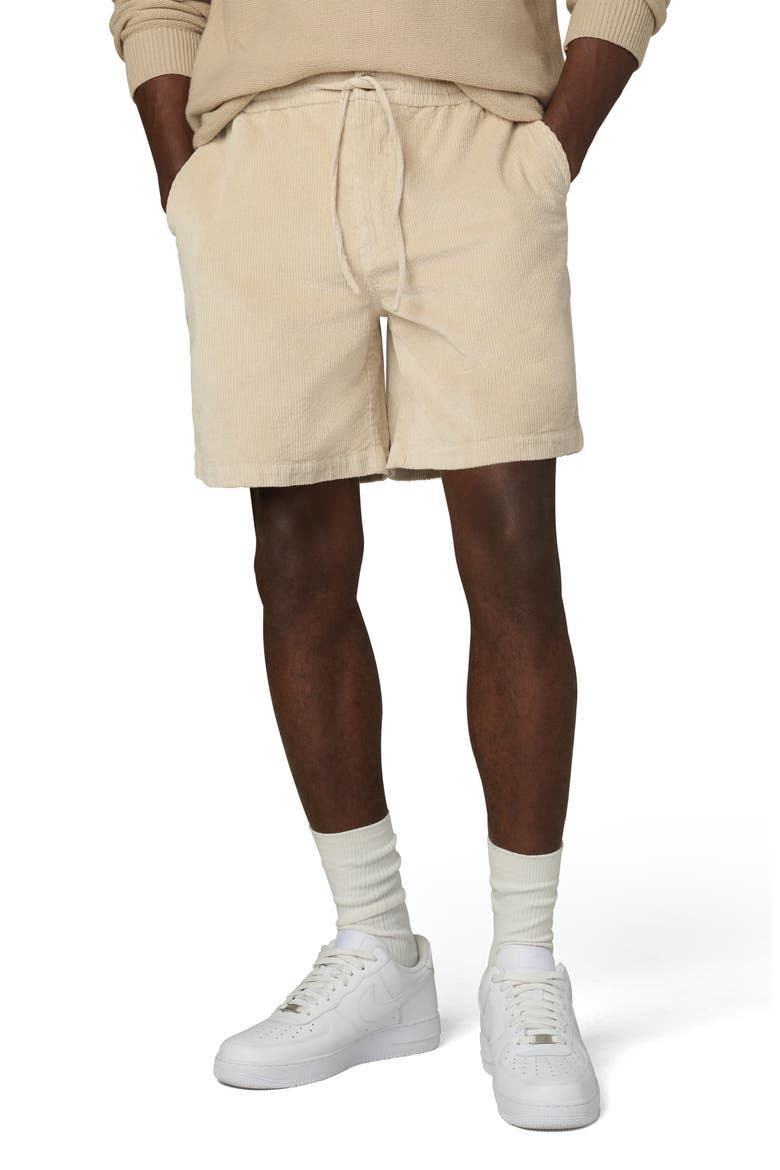 Clarkson Drawstring Corduroy Shorts, Main, color, WINTER SAND