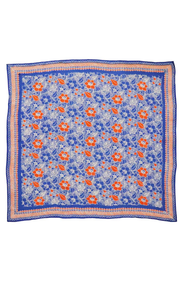 Kasih Co-op Hand Dyed Batik Bandana, Alternate, color, Sunset Sky
