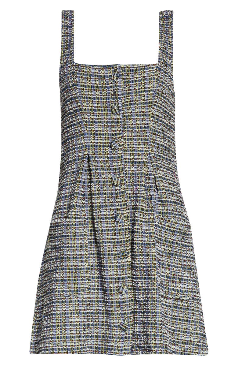 Free People Maxx Tweed Minidress, Alternate, color, 