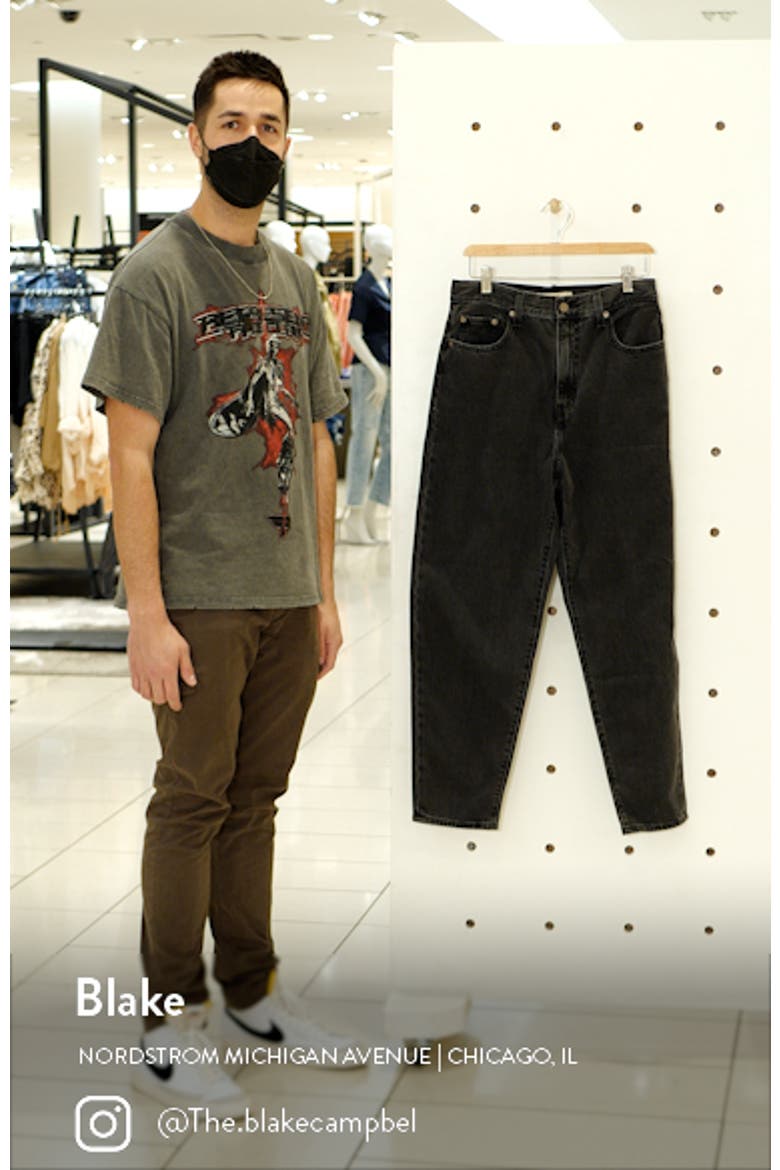 Levi's® High Waist Loose Fit Tapered Jeans video