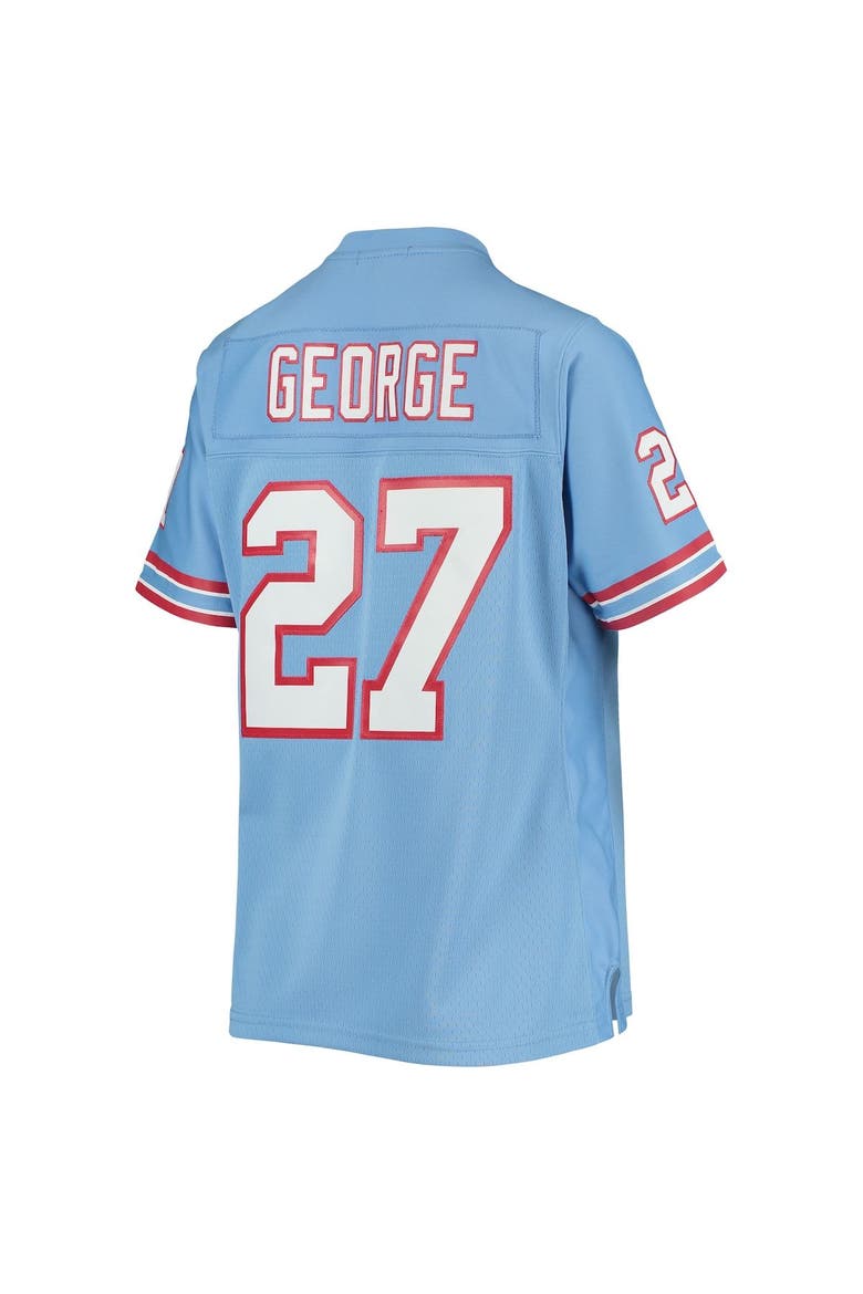 Women's Mitchell & Ness Eddie George Light Blue Houston Oilers Legacy Replica Player Jersey, Alternate, color, Light Blue