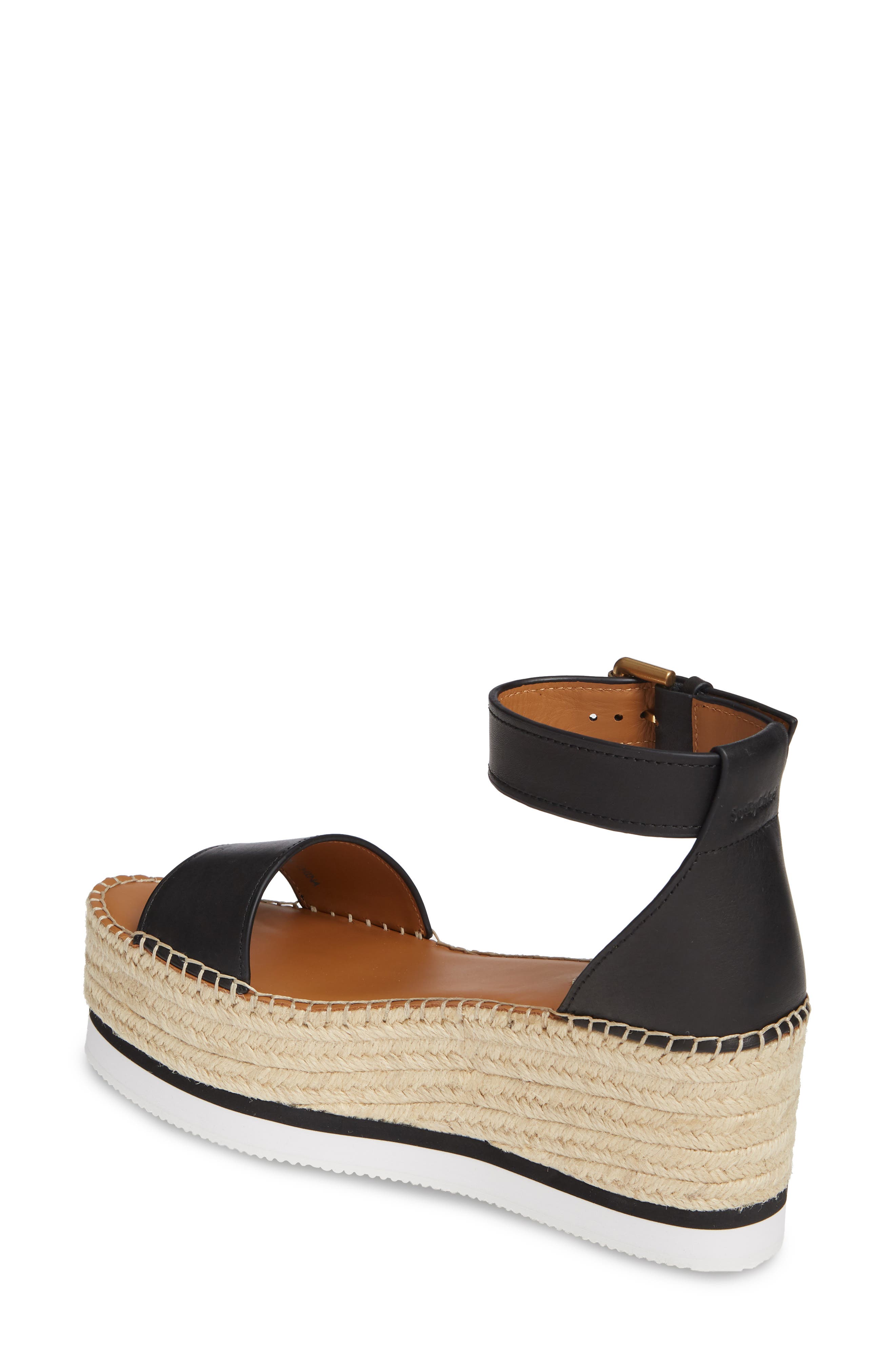 See by Chloé Glyn Platform Espadrille Sandal, Alternate, color, 