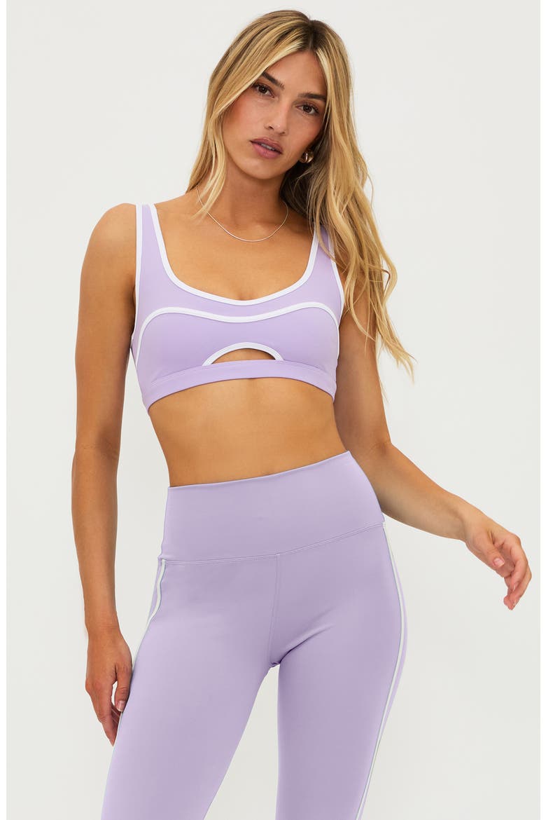 Moxie Sports Bra, Alternate, color, FRENCH LAVENDER
