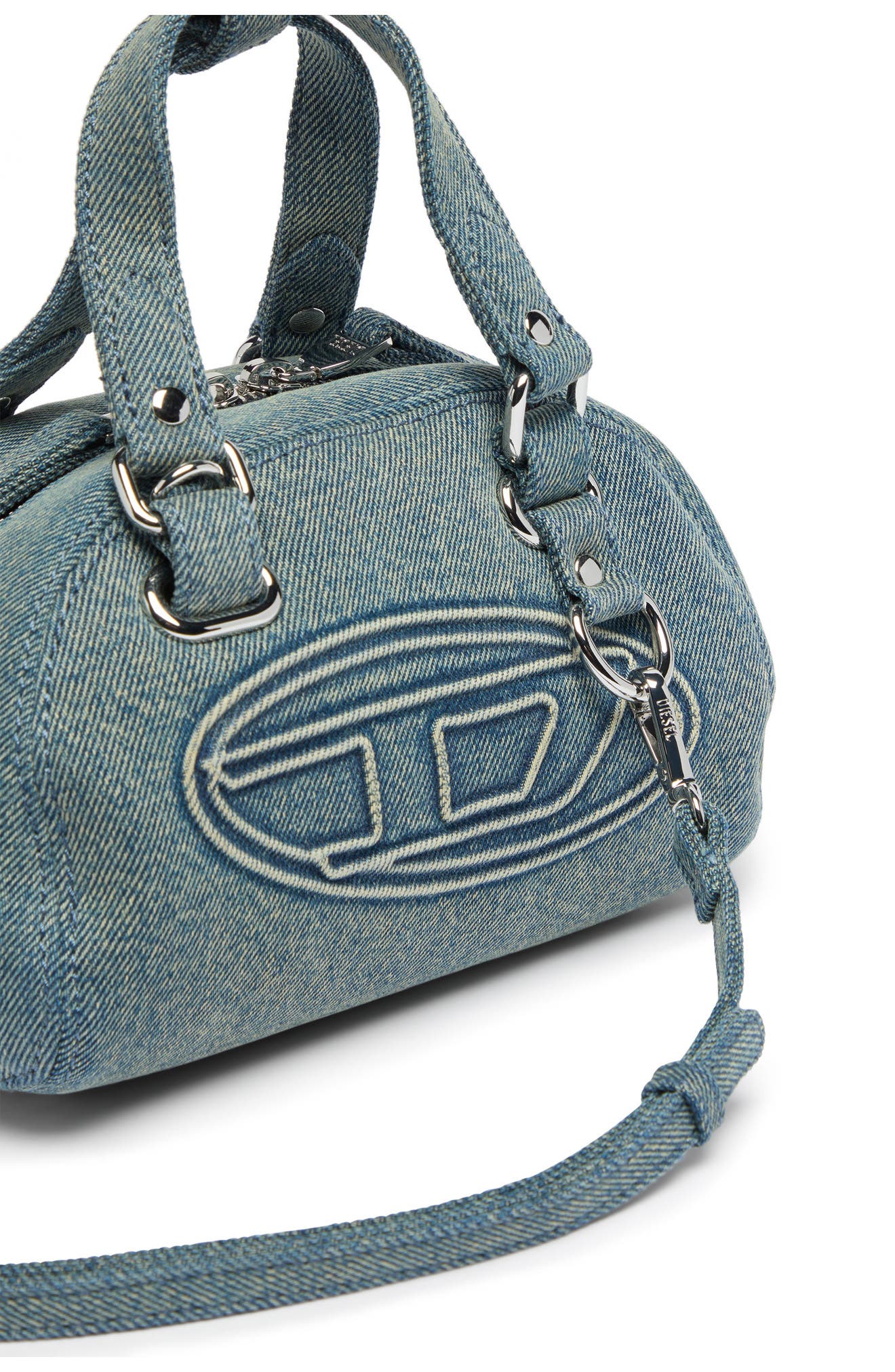 1DR Dome Soft Denim Crossbody Bag, Alternate, color, DENIM