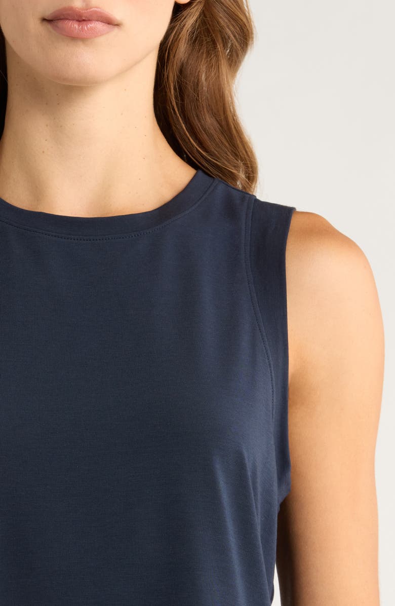 Zella Breathe Active Tank, Alternate, color, Navy Sapphire