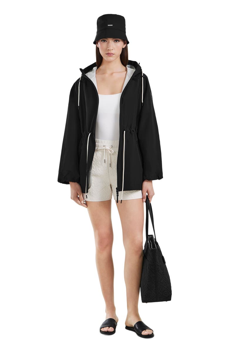 Rudsak SOPHIE WOMEN'S SHORT HOODED RAIN TRENCH, Alternate, color, 