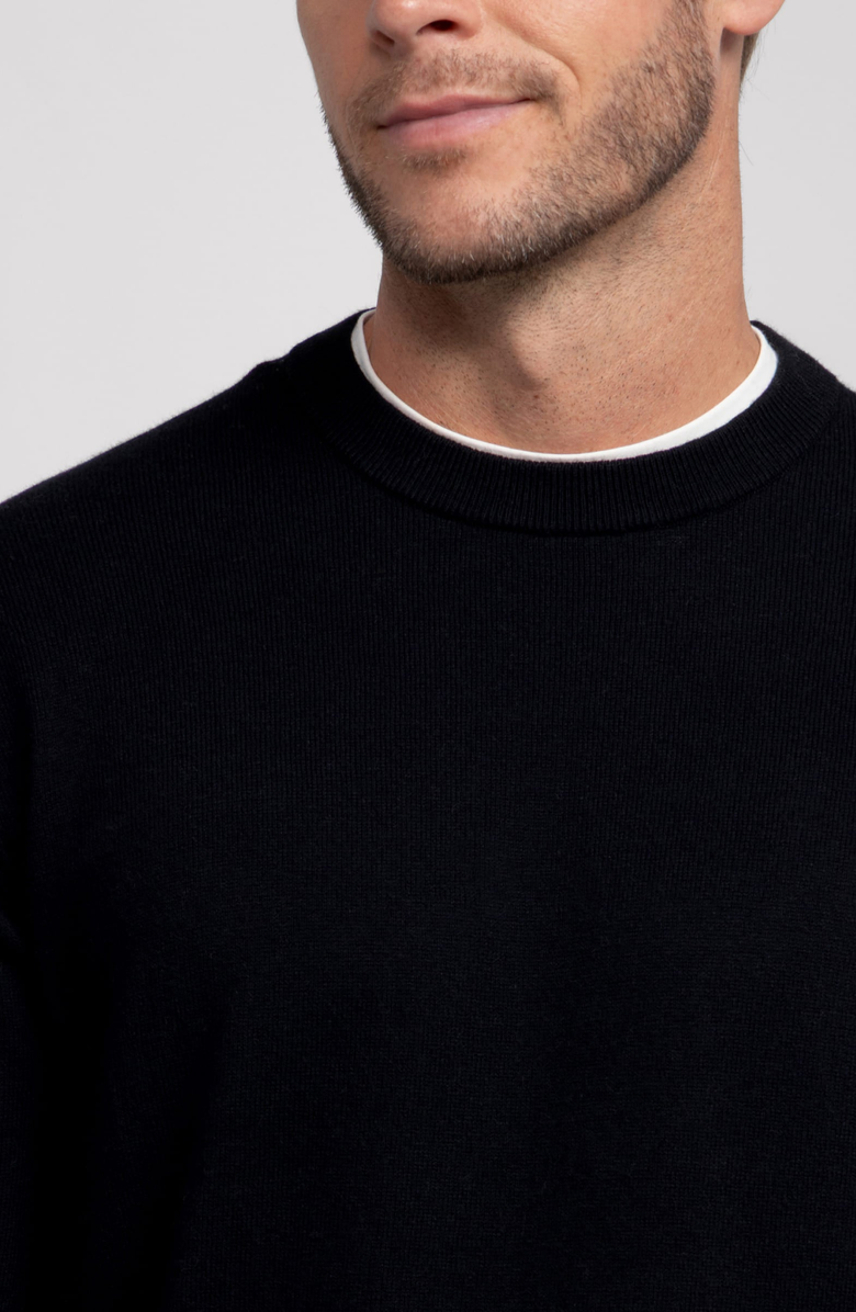 Jack Archer Anytime Crewneck Sweater, Alternate, color, True Black
