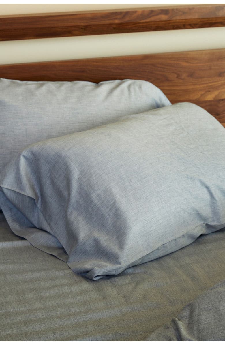 BedVoyage Melange Viscose Cotton Blend Breathable Pillowcases, Alternate, color, 