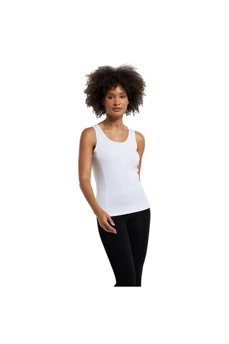 Keep The Heat Thermal Tank Top, Alternate, color, White