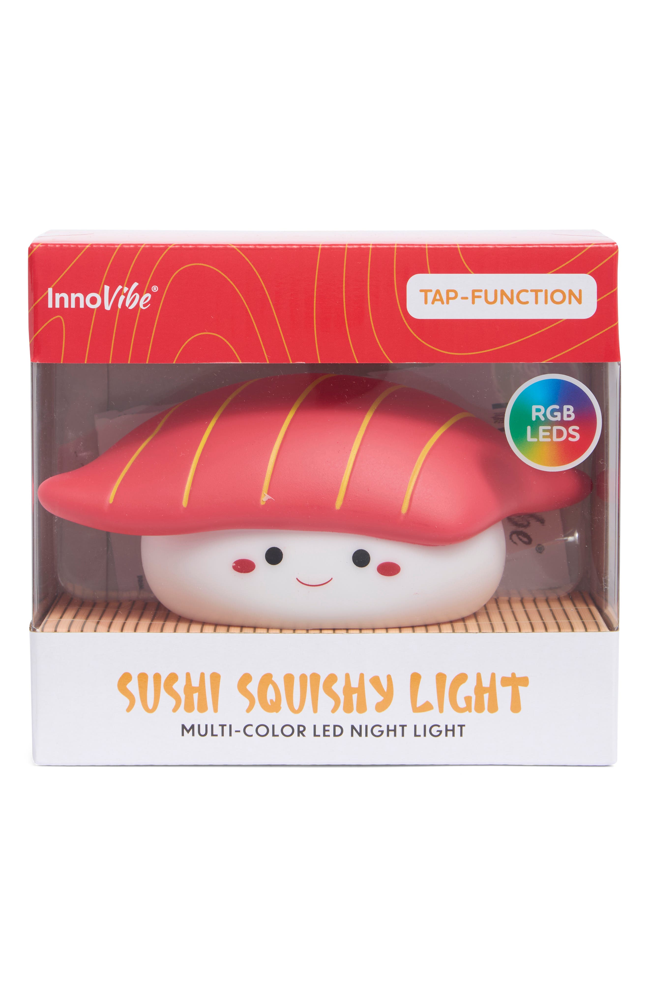 Innovibe Sushi Squishy Led Night Light In Multi