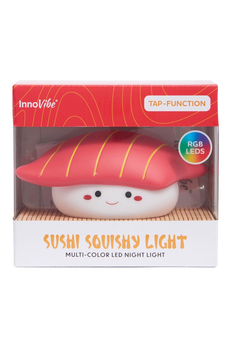 Sushi Squishy LED Night Light, Main, color, MULTI