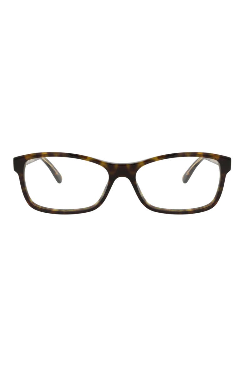 54mm Optical Glasses, Main, color, HAVANA HAVANA TRANSPARENT