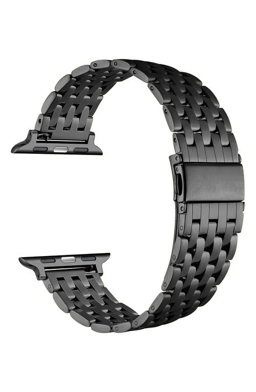 The Posh Tech Remy Stainless Steel Apple Watch® Watchband In Metallic