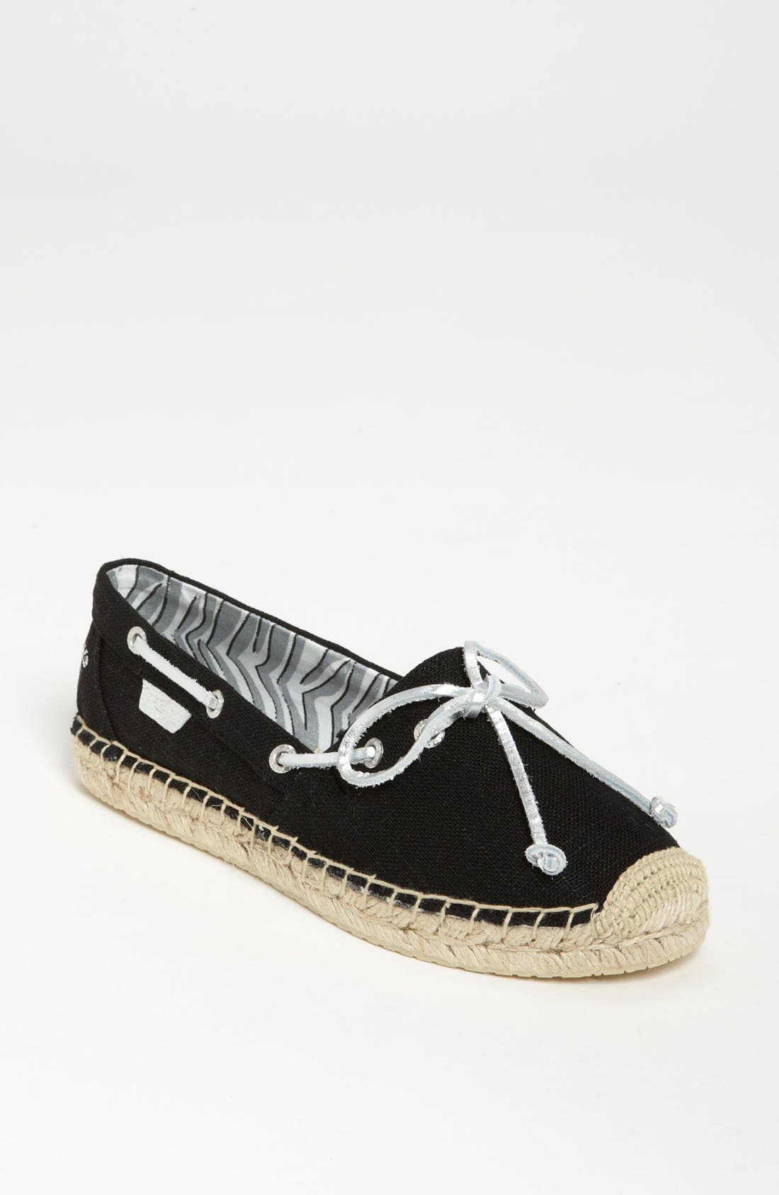 Sperry 'Katama' Flat, Main, color, BLACK