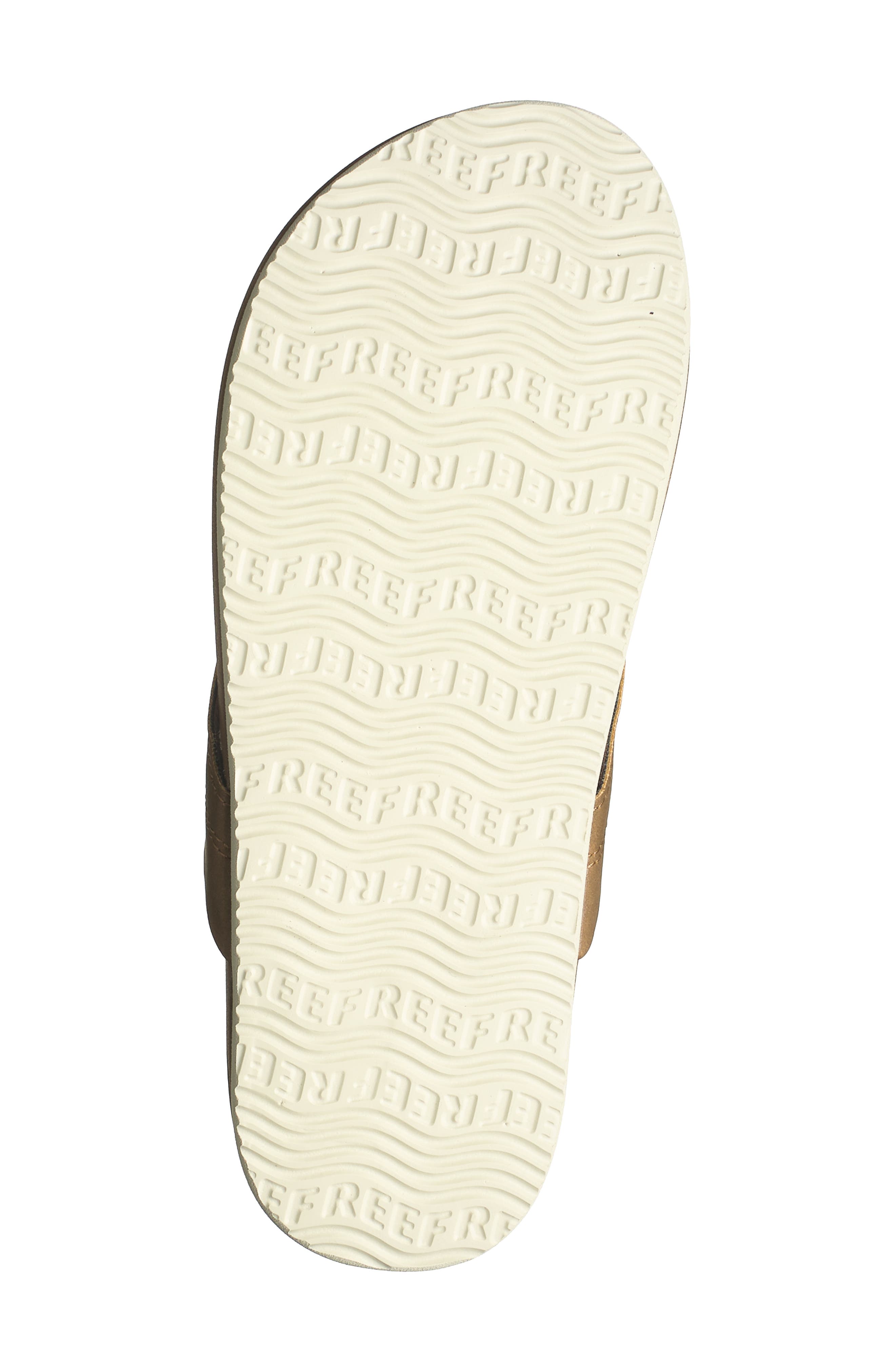 Reef Kids' Cushion Spring Flip Flop Sandal, Alternate, color, Tan