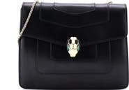 Pre-Owned Bvlgari Serpenti Forever Square Shoulder Bag Leather Medium