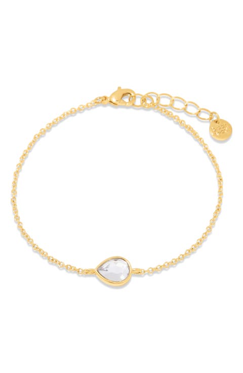 Cecilia Crystal Station Bracelet