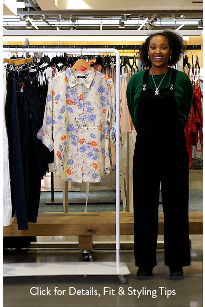 Relaxed Fit Floral Linen Shirt video