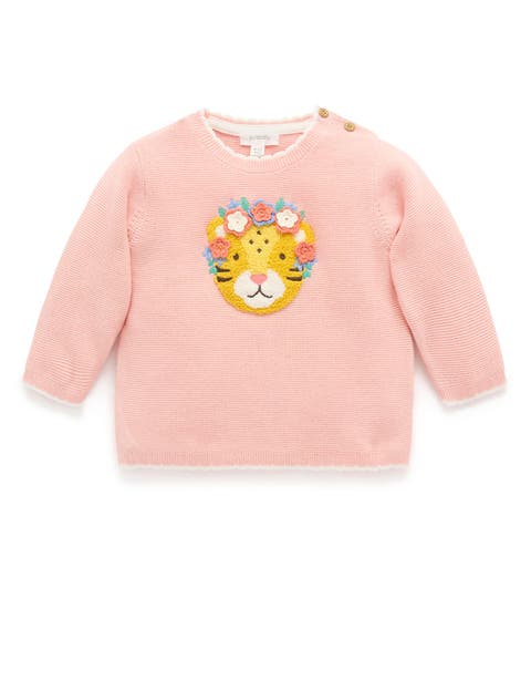 Embroidered Frida Knit Sweater
