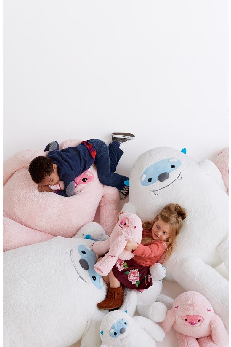 54 INCH YULLI YETI, Alternate, color, WHITE