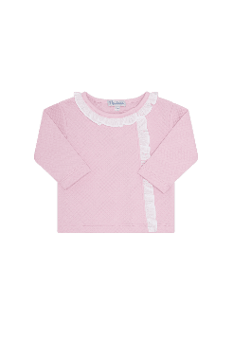 Nellapima Vermont Ruffle Jacquard set - Baby, Alternate, color, Pink