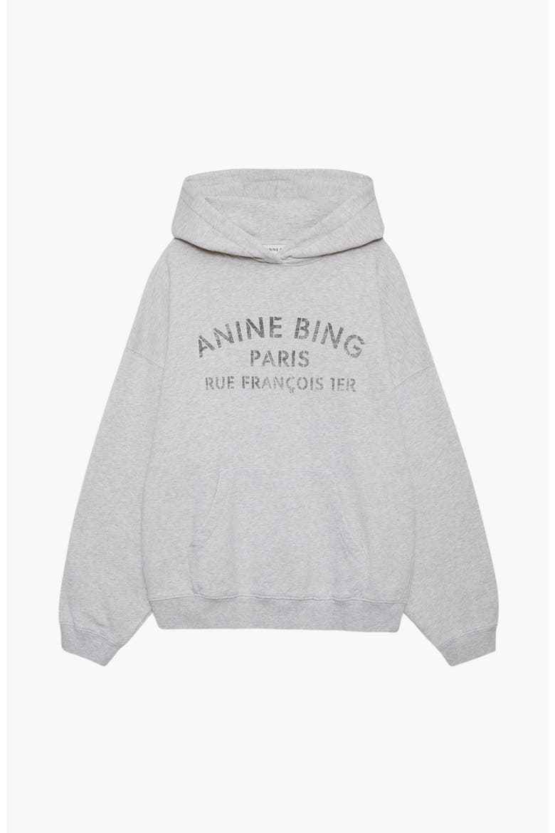 Harvey Paris Stencil Sweatshirt, Alternate, color, Heather Grey