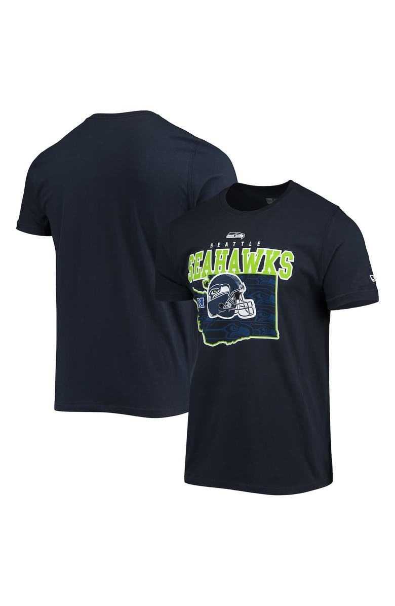 New Era Men's New Era College Navy Seattle Seahawks Local Pack T-Shirt, Main, color, Navy