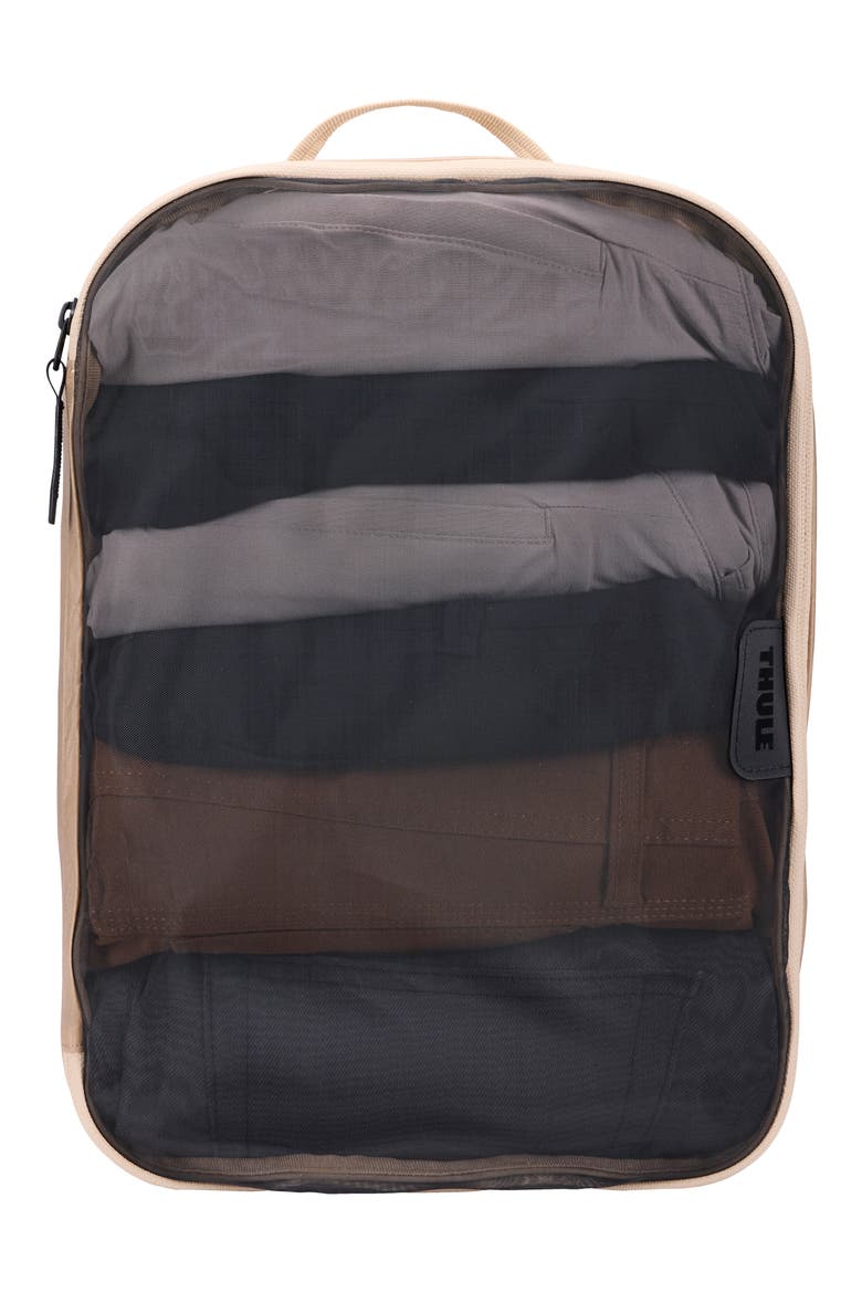 Medium Packing Cube, Alternate, color, GENTLE BEIGE